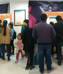 山西晋城新凤展二店西门超市楼梯口